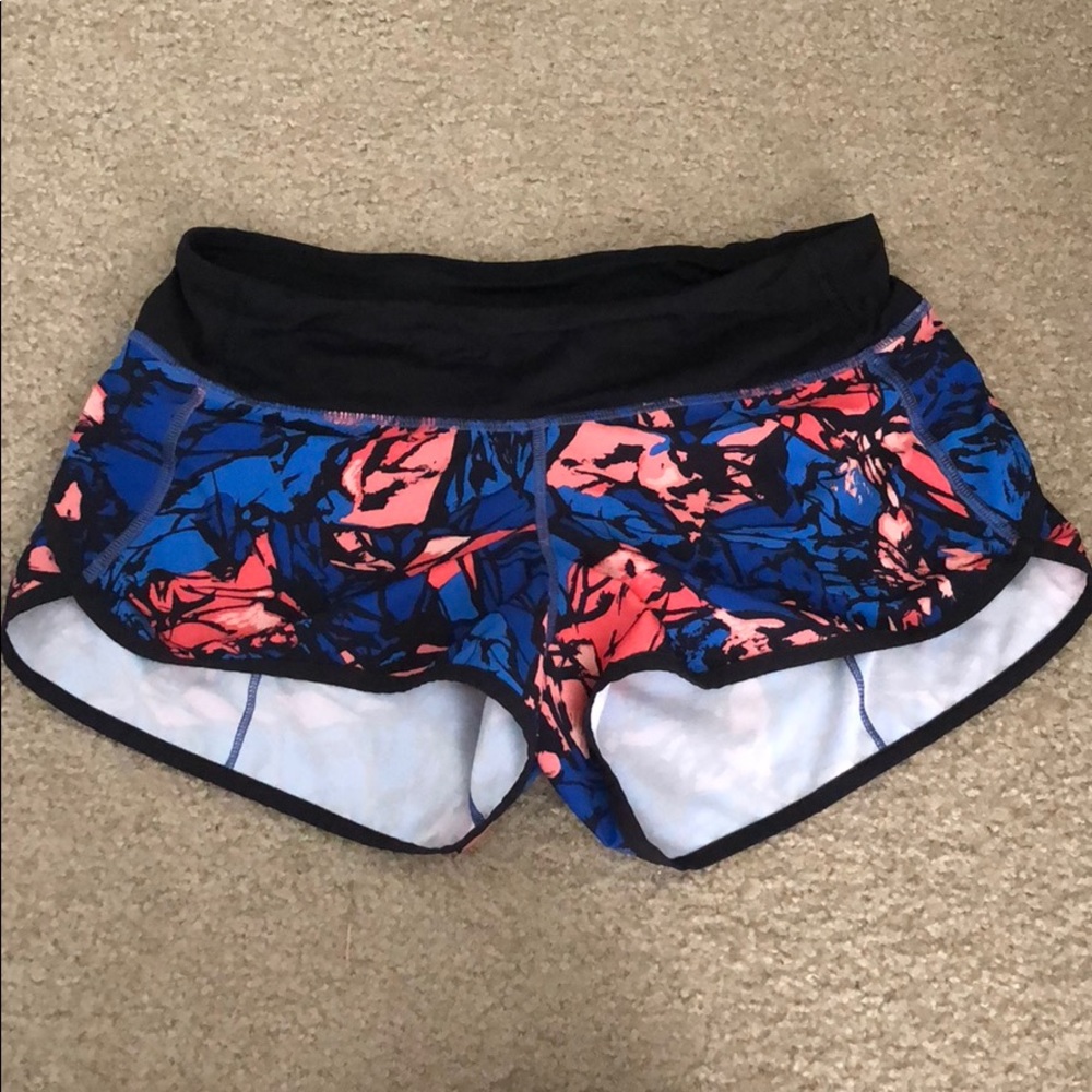 Lululemon speed shorts